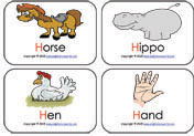 consonant-h-mini-flashcards